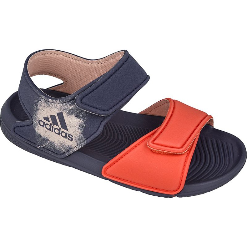 Adidas AltaSwim I Kids BA9287 sandaalit violetti oranssi