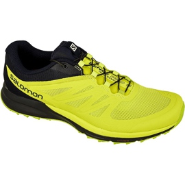 Salomon Sense Pro 2 juoksukengät tummansininen vihreä