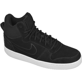 Kengät Nike Sportswear Court Borough Mid Premium M 844884-007 musta