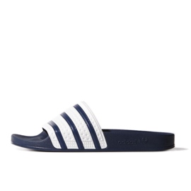 Adidas Originals Adilette M G16220 tossut valkoinen tummansininen