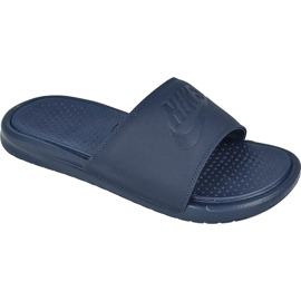 Nike Benassi Just Do It Ultra Premium M 818741-400 dioja tummansininen