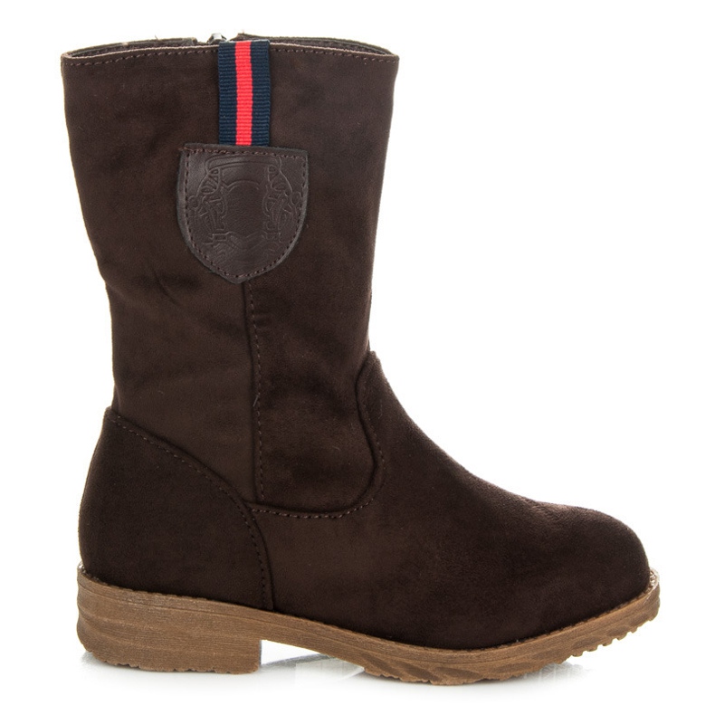 Top Shoes Lasten mokkanaappaat ruskea