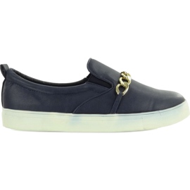Slip-on ketjulla L-57 laivastonsininen tummansininen