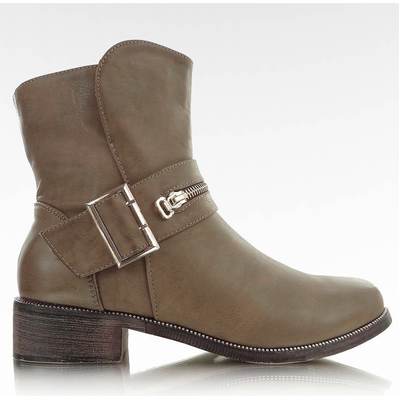 Jodhpur-saappaat, joissa AH-01 khaki-solki