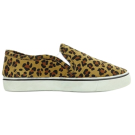 Slip-on lenkkarit C02 leopardi ruskea