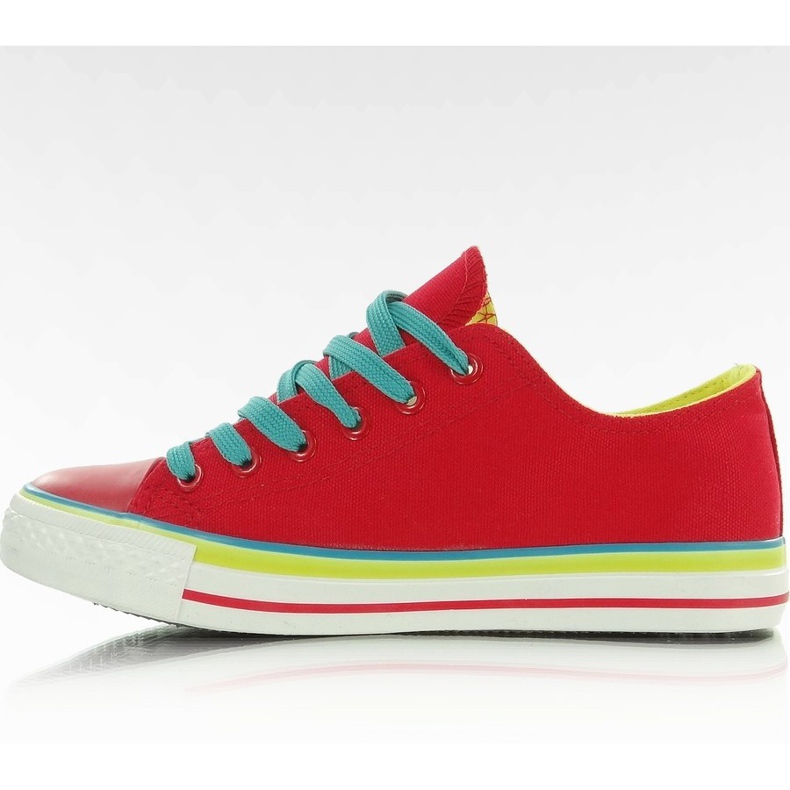 AN1177 kangas lenkkarit punainen