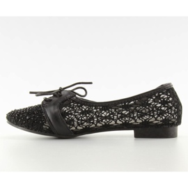 Lace ballerinas 2009-1 musta