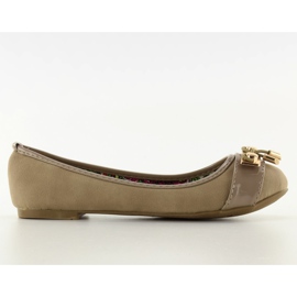 Ballerinat kultaiset asusteet Y20-21B khaki