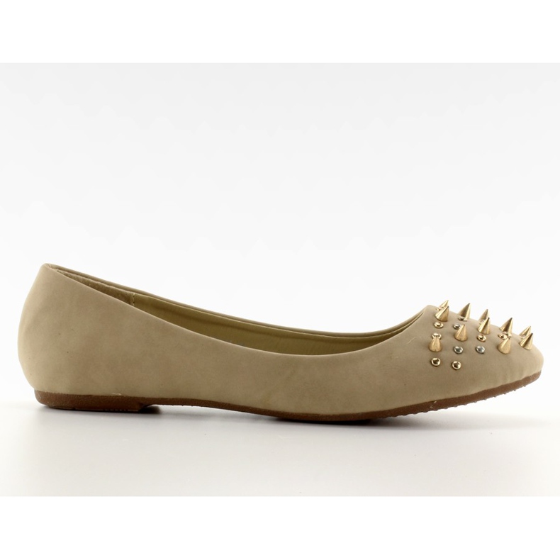 Ballerinat nastat HU926 khaki