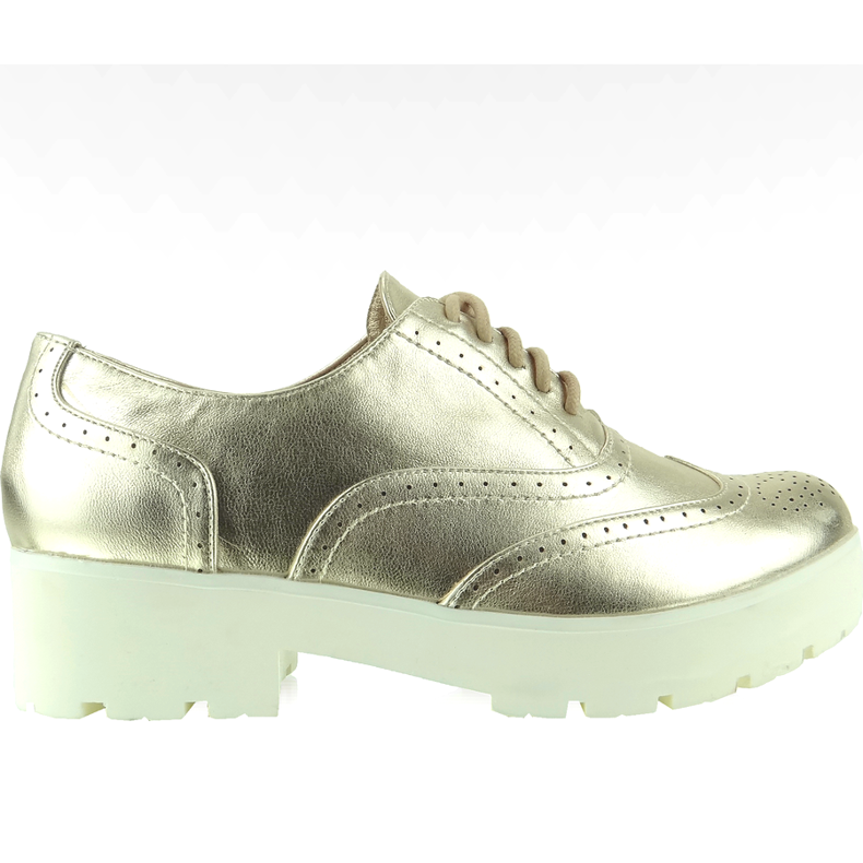 Korkeapohjaiset kengät 1203 Lbs kultaa kultainen