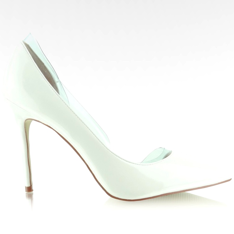 Epäsymmetriset pumput A890 valkoisella valkoinen