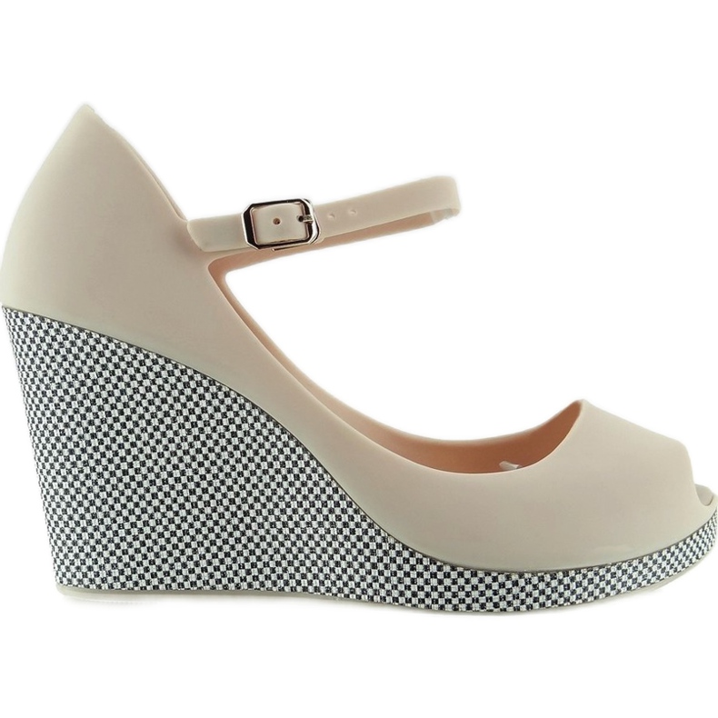 Sandaalit Meliski Koturn Checkered S11 vaaleanpunainen monivärinen