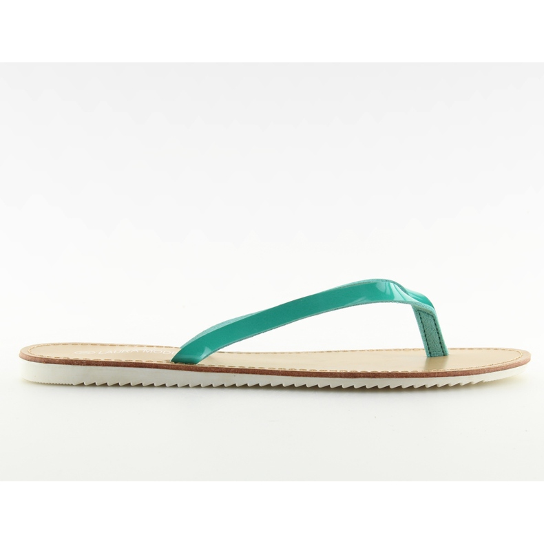 Tossut, flip-flops, valkoinen ainoa LS-76 Green vihreä