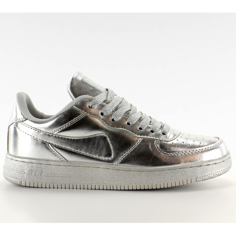 Urheilukengät hullut värit B731 Hopea harmaa