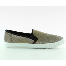 Irisoivat ilmiömäiset lenkkarit LV-628 Gold kultainen