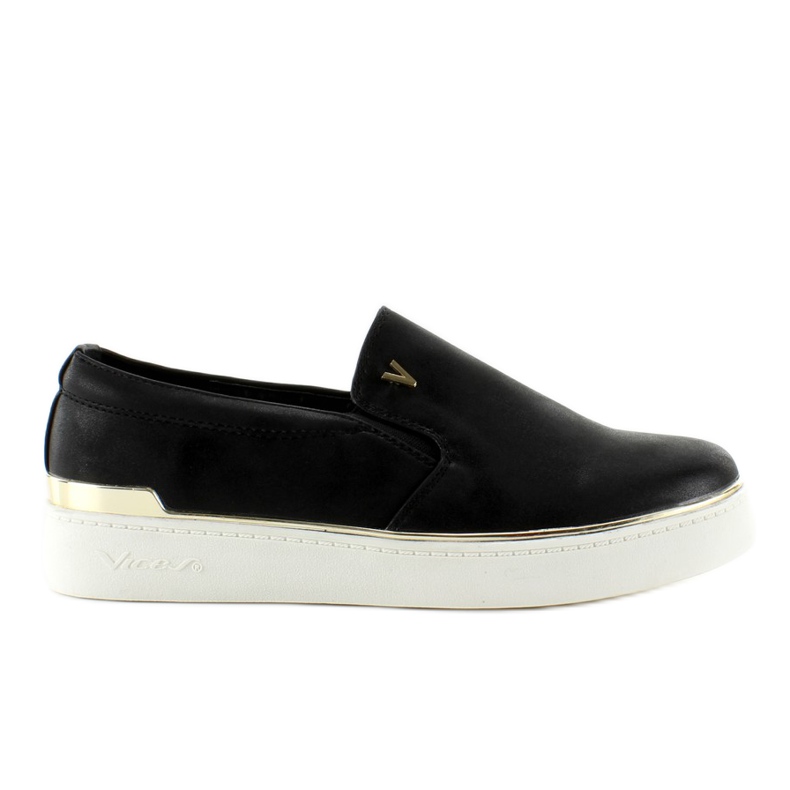 Slip-on metallireunuksella 786 Musta