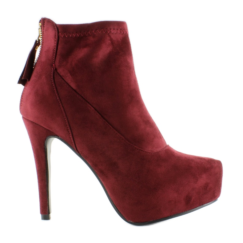 Mokkasaappaat Jw-8F8520 alustalla punainen Mokkasaappaat Jw-8F8520 alustalla punainen