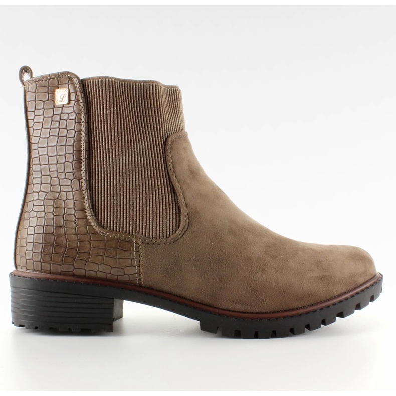 Jodhpur-saappaat tukevalla M247 Khaki -pohjalla