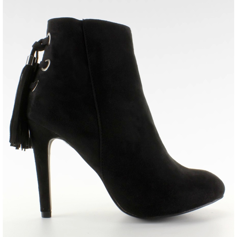 Fringed saappaat tupsu 66-217 musta