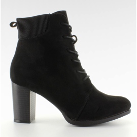 Lace-up mokkanaappaat C306 Musta