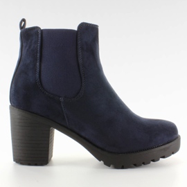 Suede vagabond Jodhpur saappaat M10-3 Sininen tummansininen