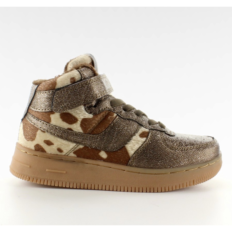 Bronssieristetyt lasten urheilujalkineet ruskea