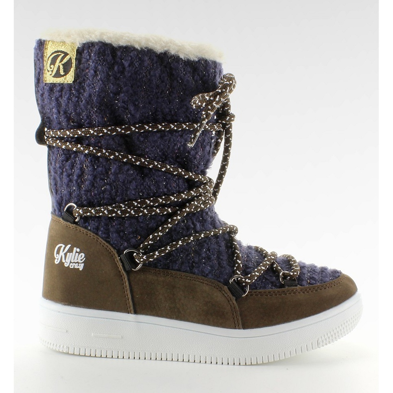 Eskimon lumisaappaat Marino laivastonsininen