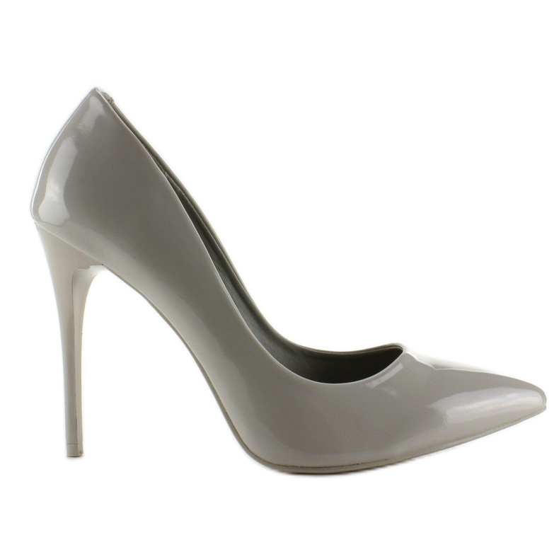 Sileät lakatut E396 Harmaat nastat