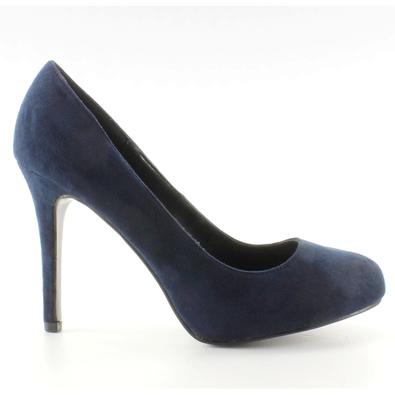 Suede Pyöreät varpaat 1738-1 Sininen laivastonsininen