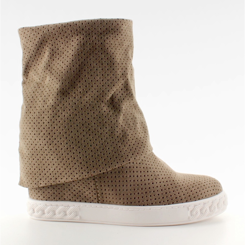 Openwork casadejki roll-up vihreä ruskea