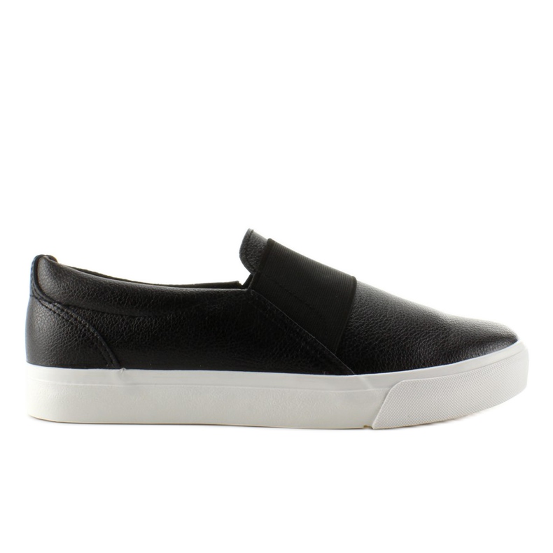 Slip-on lenkkarit kumilla NB72P Black musta