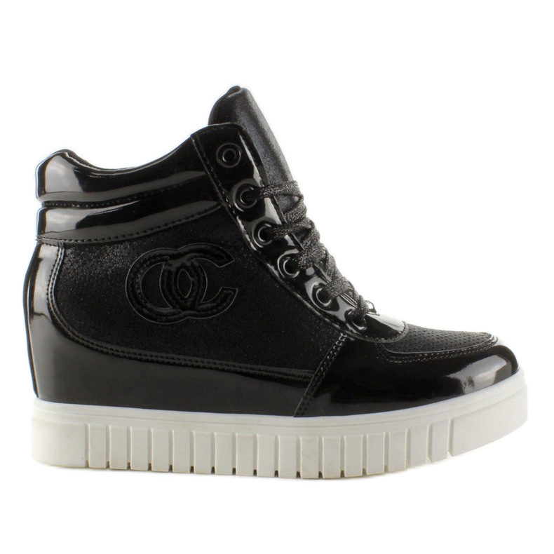 Chanelki NB83P Mustat tennarit