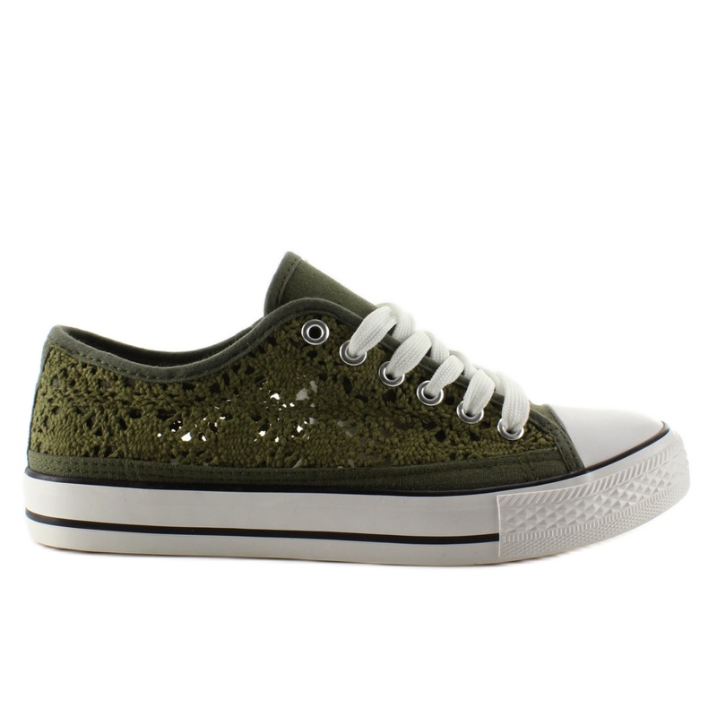 Naisten pitsiset tennarit NB89P Vihreä