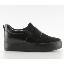 Slipony piilotetulla kiilalla 2018-18 Musta