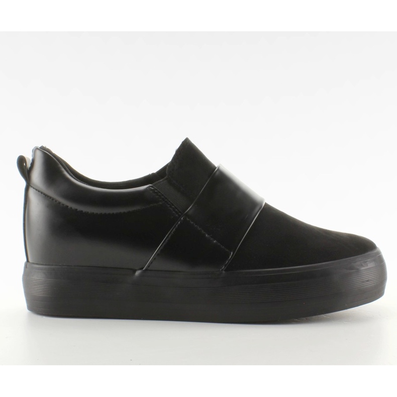 Slipony piilotetulla kiilalla 2018-18 Musta