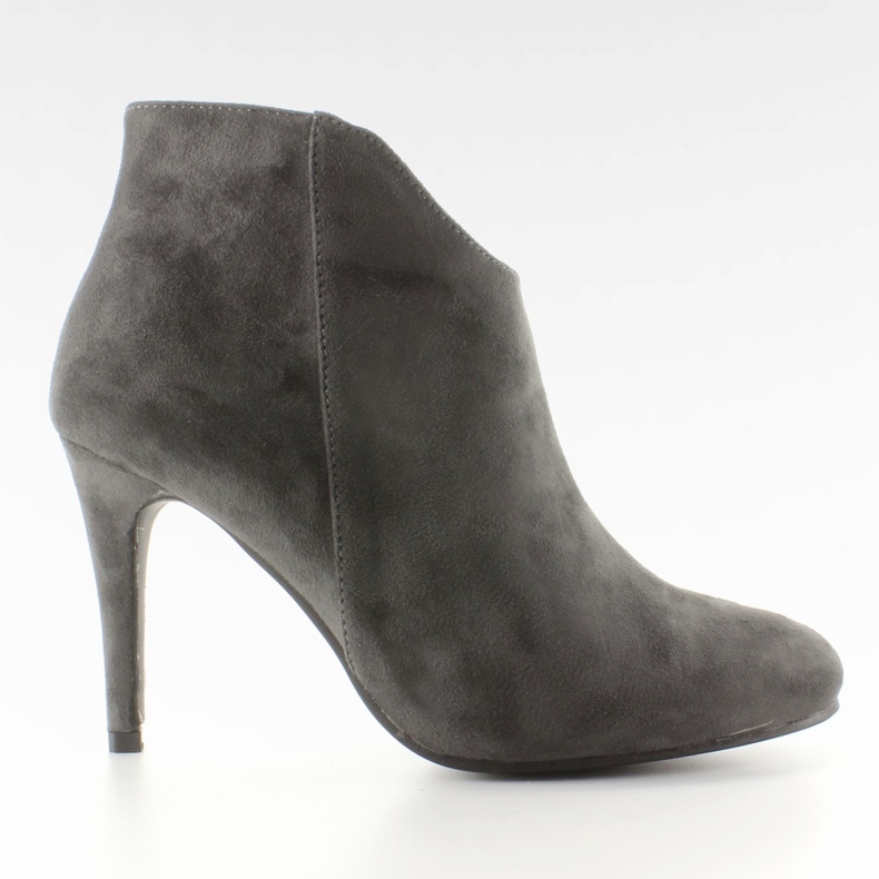 Saappaat, joissa leikattu AT-0592-L Harmaa