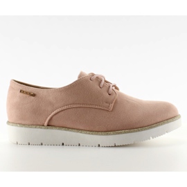 Mokkasiinit urheilupohjalla 7127 Pink vaaleanpunainen