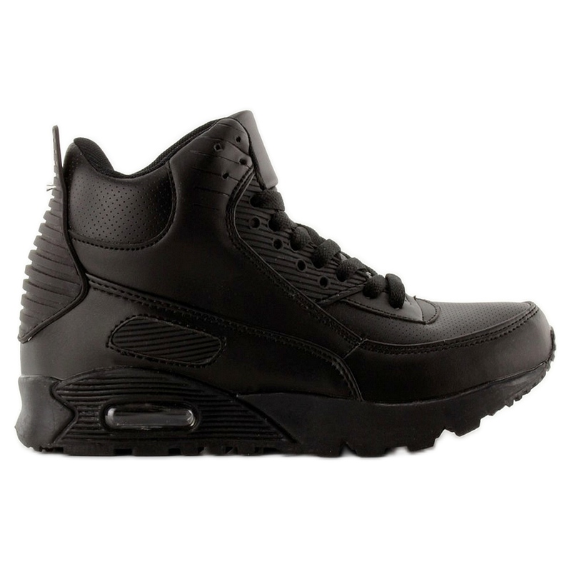 Korkeat urheilukengät B3701 mustat