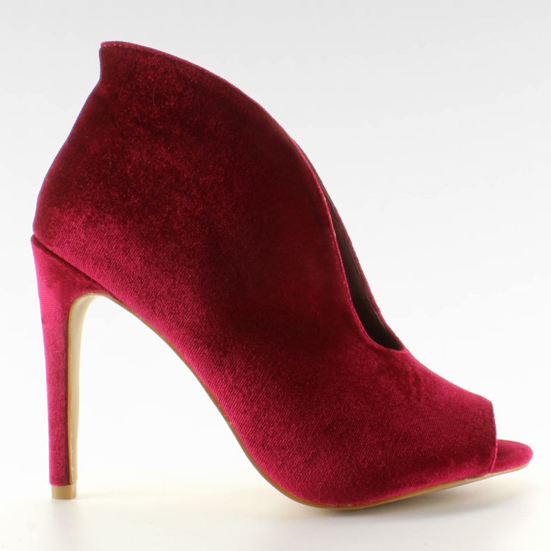 Velvet pumput 8751 Punaiset saappaat punainen