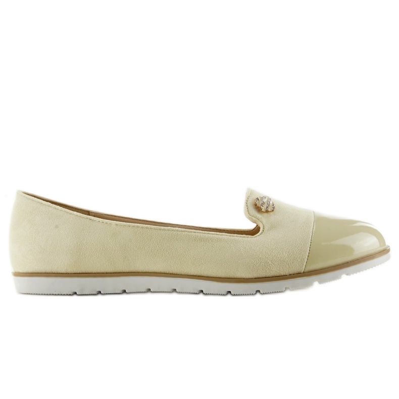 Pastelliset loafers lordsy 7111 keltaiset keltainen