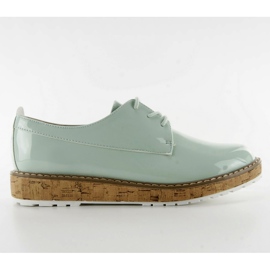 Loaferit nahkaverhoilulla 7153 Sininen