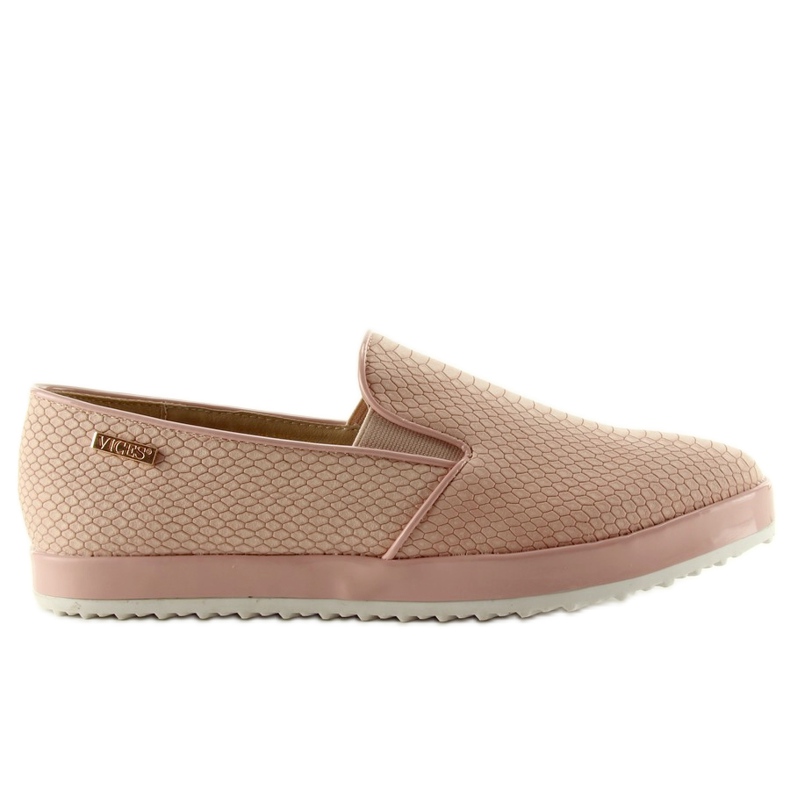 Slipony käärme matta 8183 Pinkki vaaleanpunainen