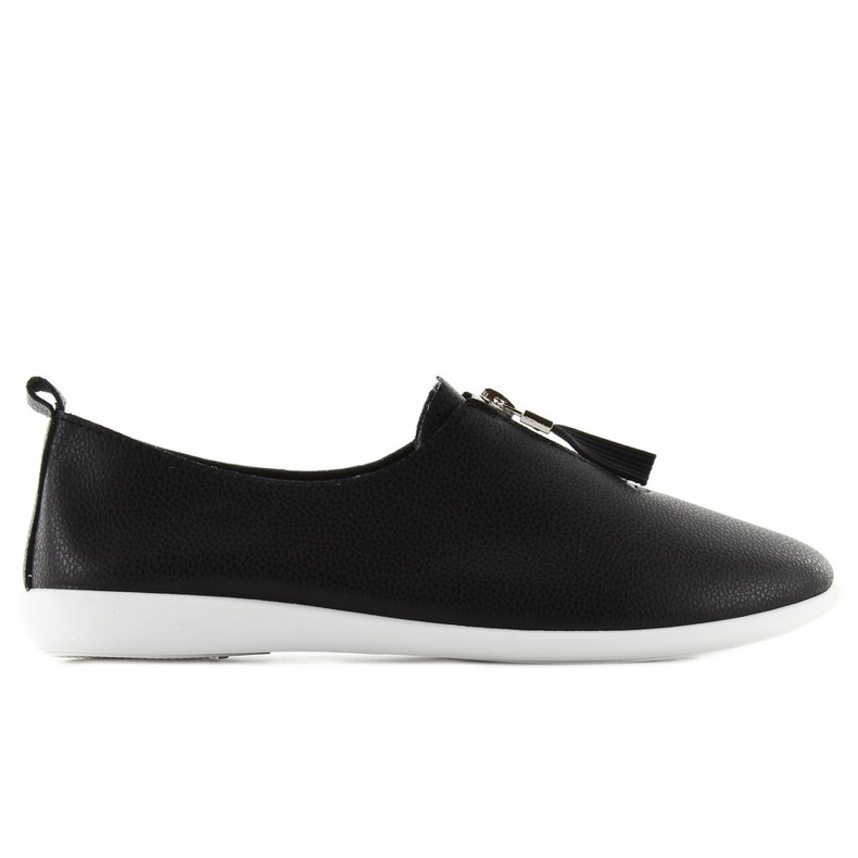 Tennarit vetoketjulla A-119 mustat