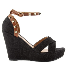 Farkkusandaalit ZJ-70 Musta