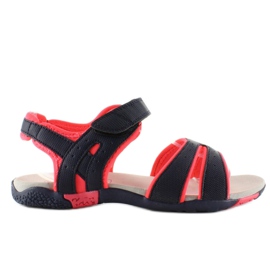 Sportowe Sandałki 7S-Ta86091M Navy / Hot Pink tummansininen