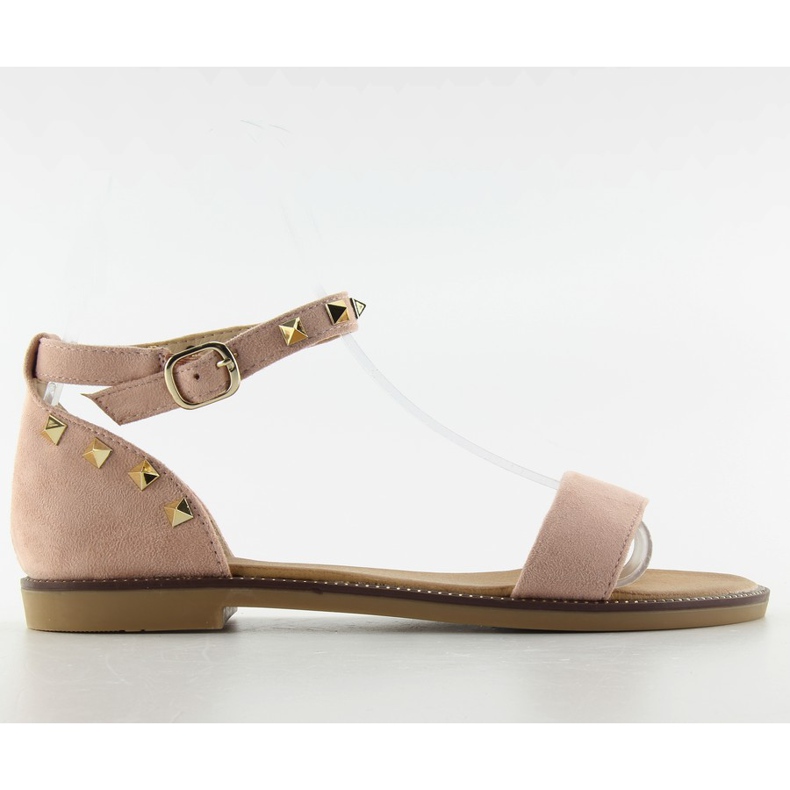 Sandaalit nastanapeilla s51 Pink vaaleanpunainen