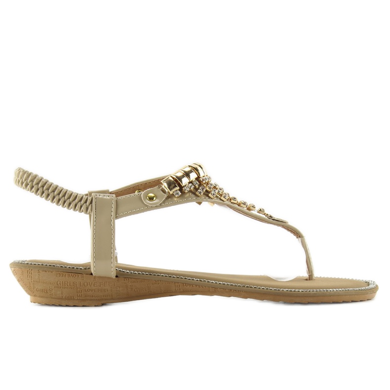 Sandaalit runsaasti koristeltu 2017-32 harmaa