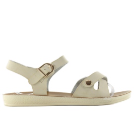 Mukavat naisten sandaalit 761 beige