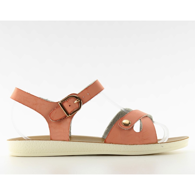 Mukavat naisten sandaalit 761 vaaleanpunainen Mukavat naisten sandaalit 761 vaaleanpunainen