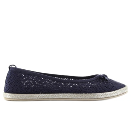 Upeat pitsibaleriinat JX33 Navy tummansininen
